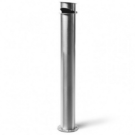 Cylindrical Stainless Steel Ashtray Post